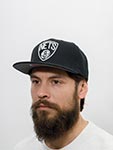 Бейсболка MITCHELL NESS арт. HHSS5725-BNEYYPPPBLCK Brooklyn Nets NBA (черный)